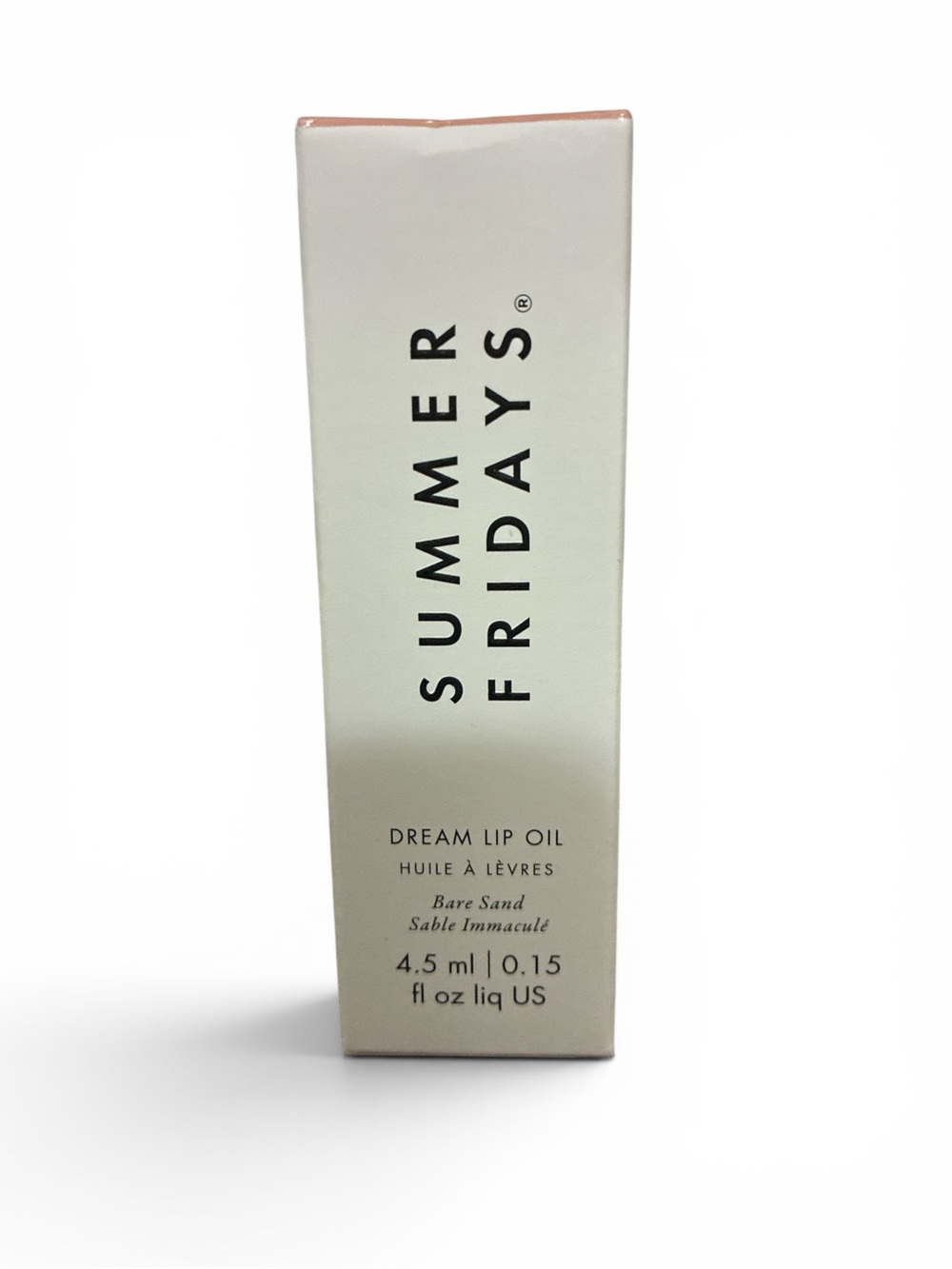 Summer Fridays Sheer Lip Oil - Bare Sand (Nude Beige)